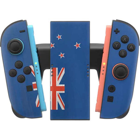 New Zealand Flag Distressed Nintendo Switch 2 (2025) Joy-Con Controller Skin